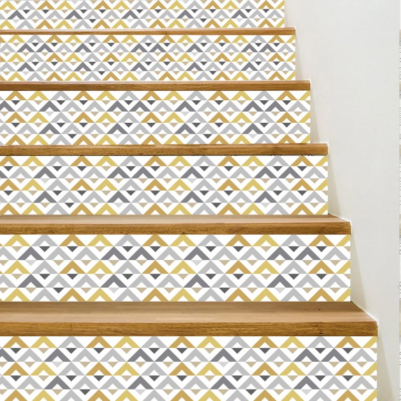 Vinilos decorativos azulejos para escaleras (24 unidades)